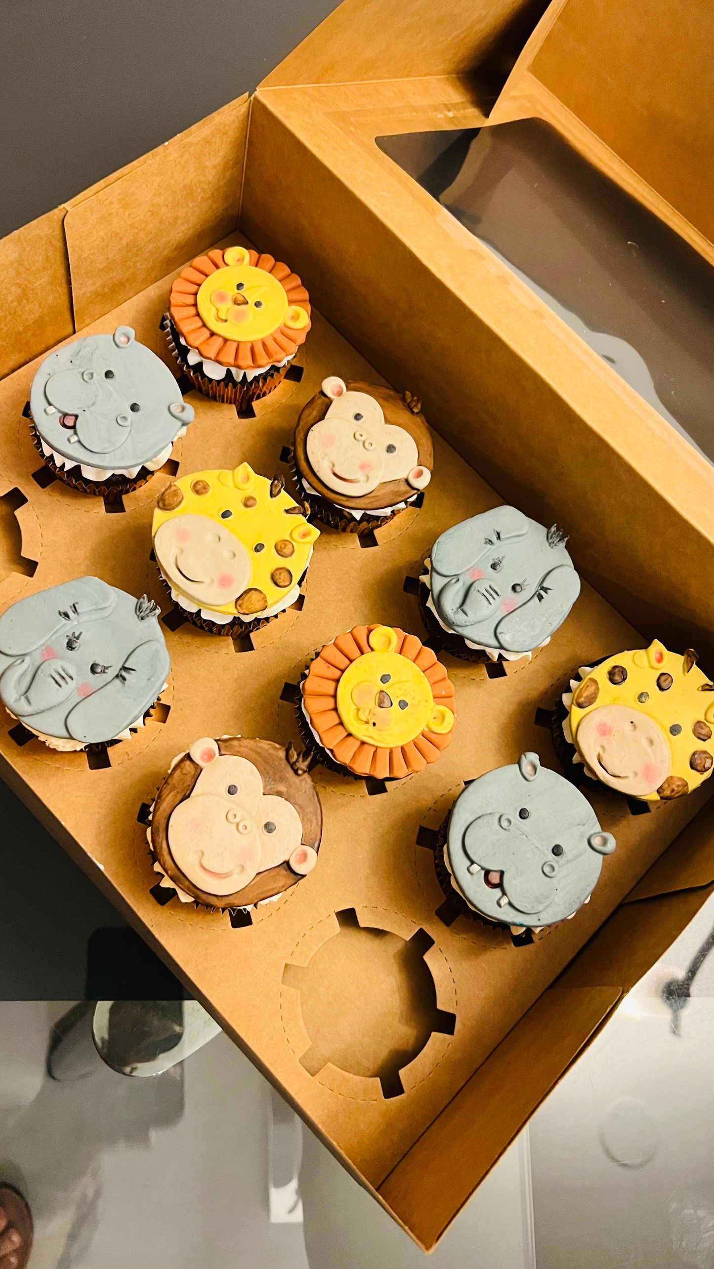 Cupcakes personnalisés waw
