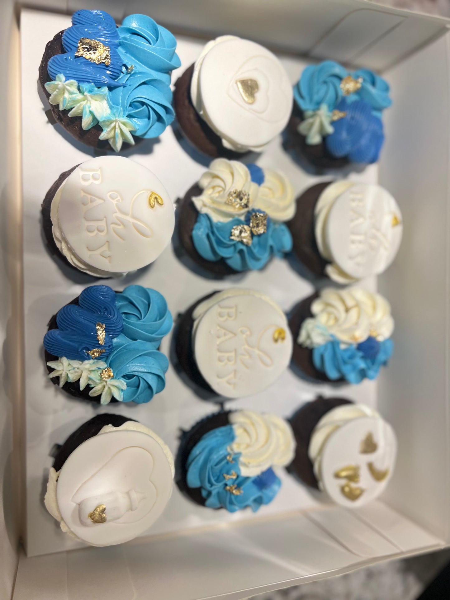 Cupcakes personnalisés waw