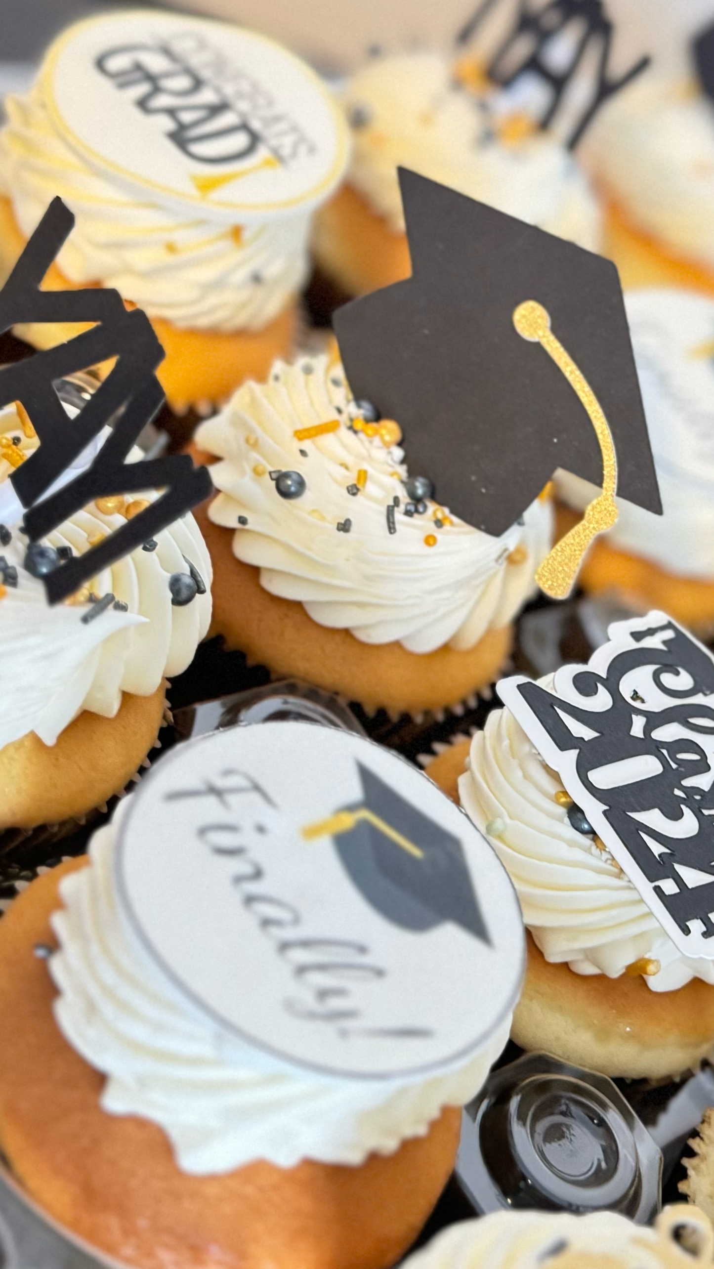 Cupcakes personnalisés waw