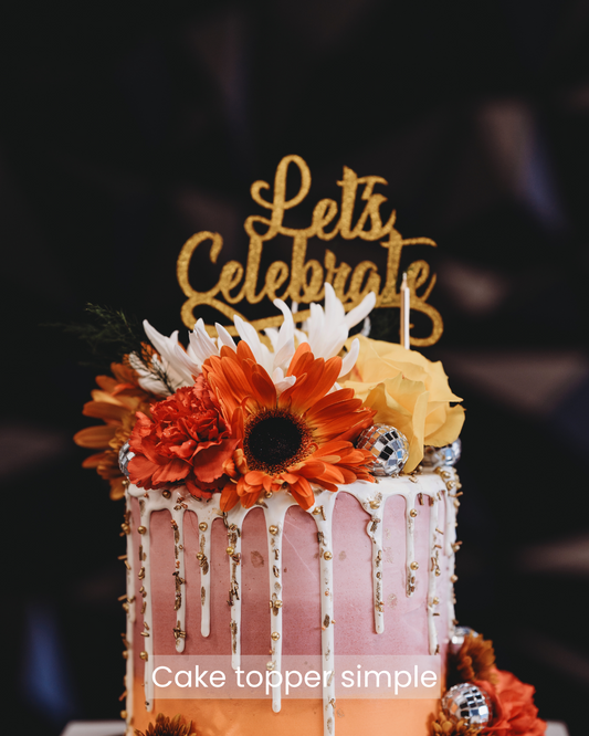 Cake topper