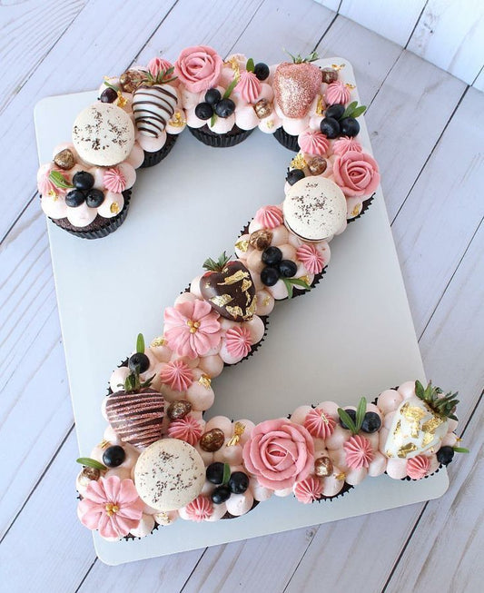 Cupcakes numéros